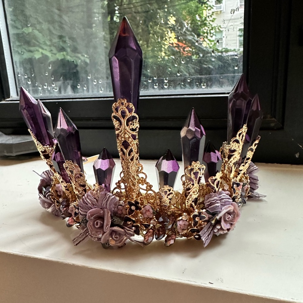 Crystal Crown Tiara Wedding Headband